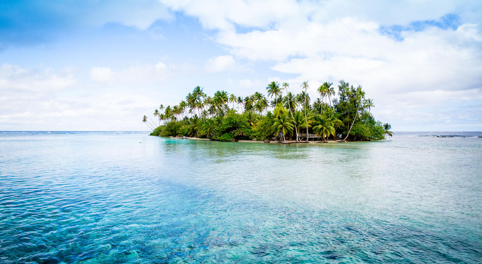 Обои Small Tahiti Island Французская Полинезия таити на рабочий стол