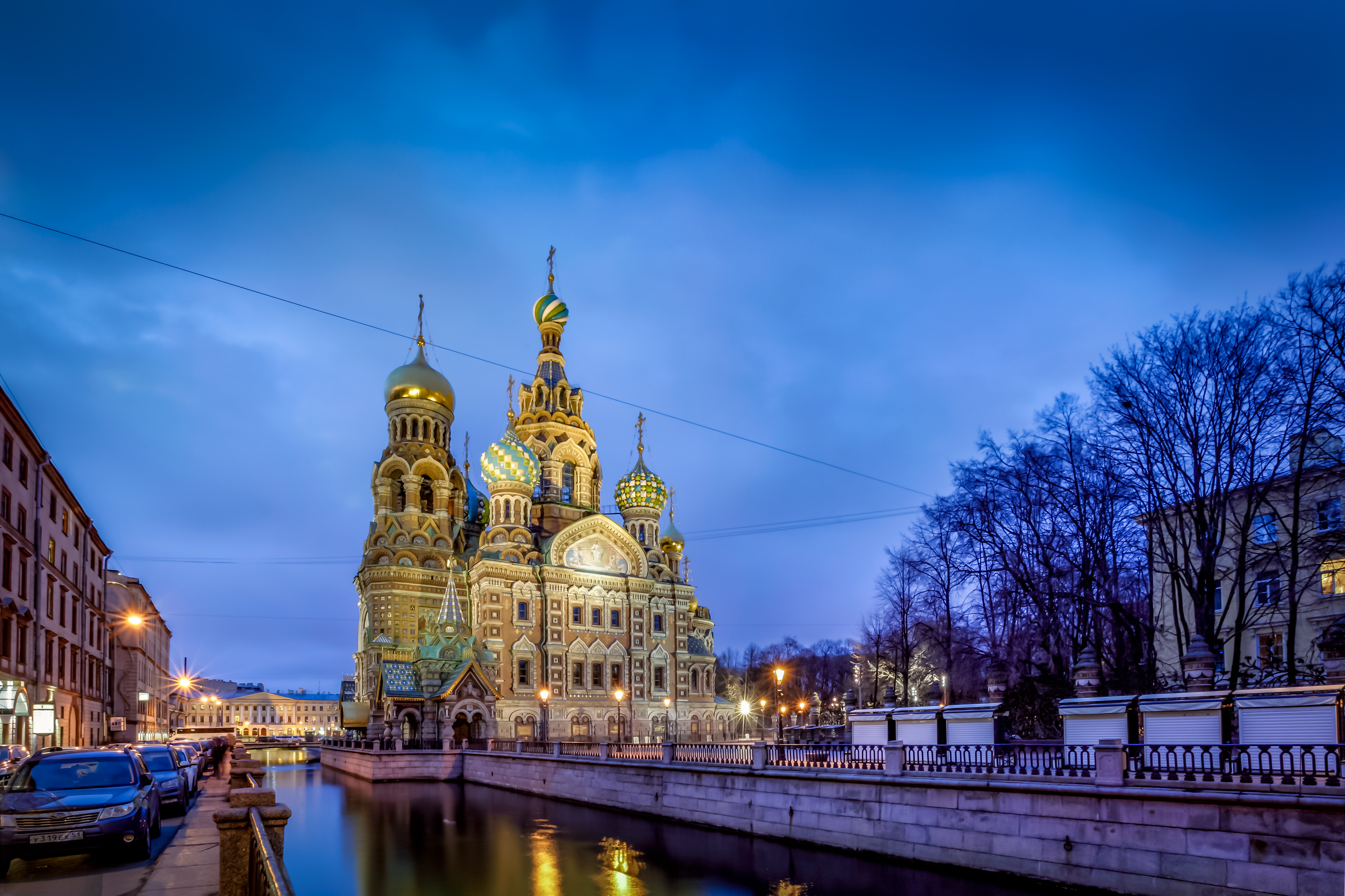 Wallpapers The Church of the Savior on spilled Blood Saint Petersburg Russia on the desktop