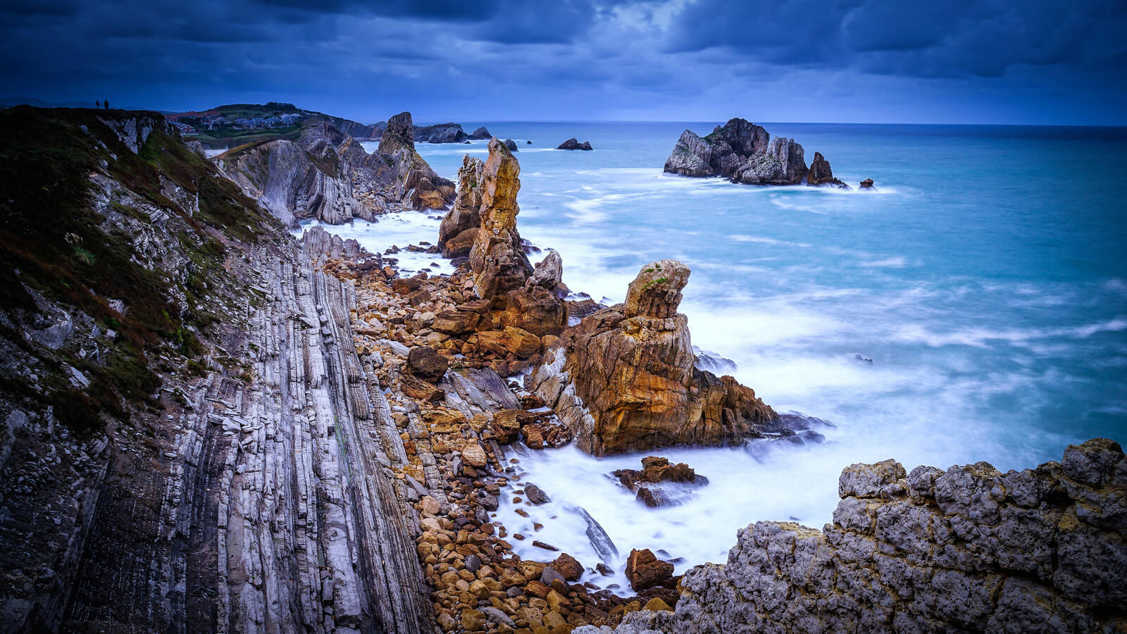 Wallpapers Seascape Cantabrian Sea Spain on the desktop