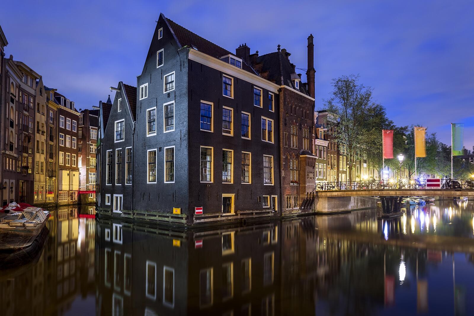 Обои Amsterdam Holland город на рабочий стол
