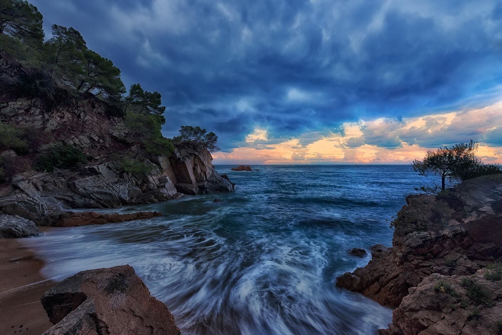 Бесплатное фото Море в Испании