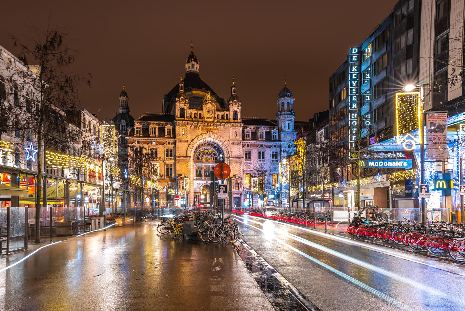 Обои Антверпен-Центральный Бельгия город на рабочий стол