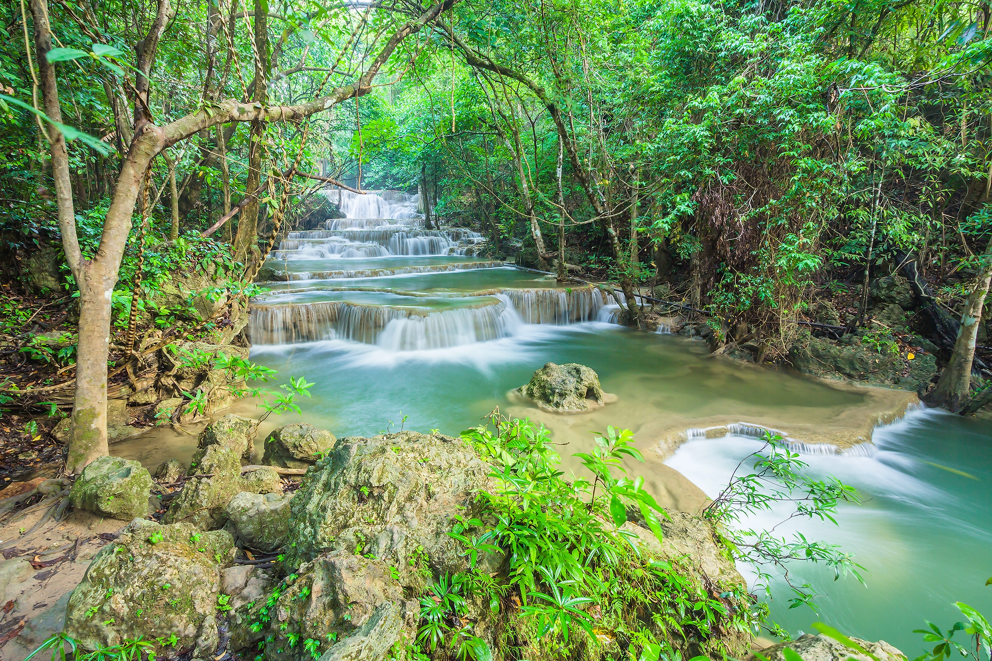 Бесплатное фото Река в Таиланде