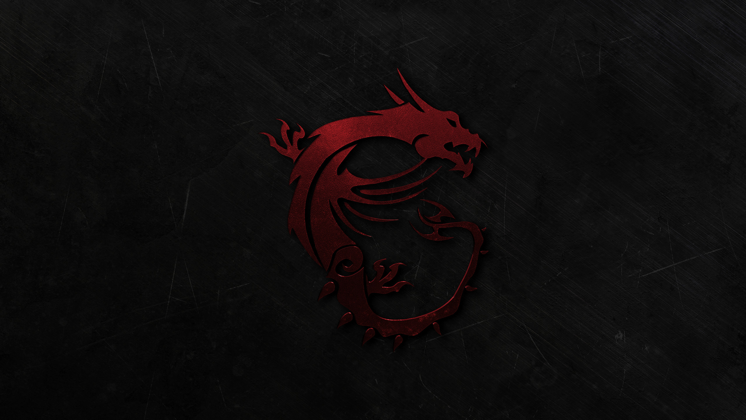 Wallpapers dragon red symbol on the desktop