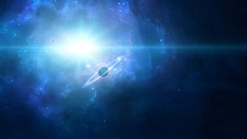 планетарные кольца свет галактика