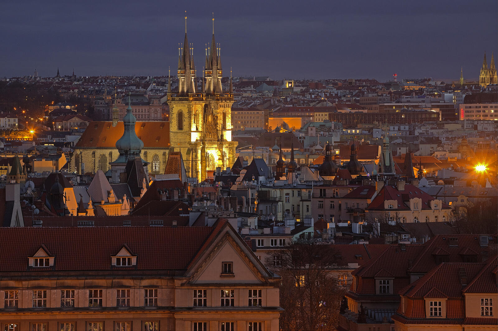 Обои Старый город Прага Чехия на рабочий стол