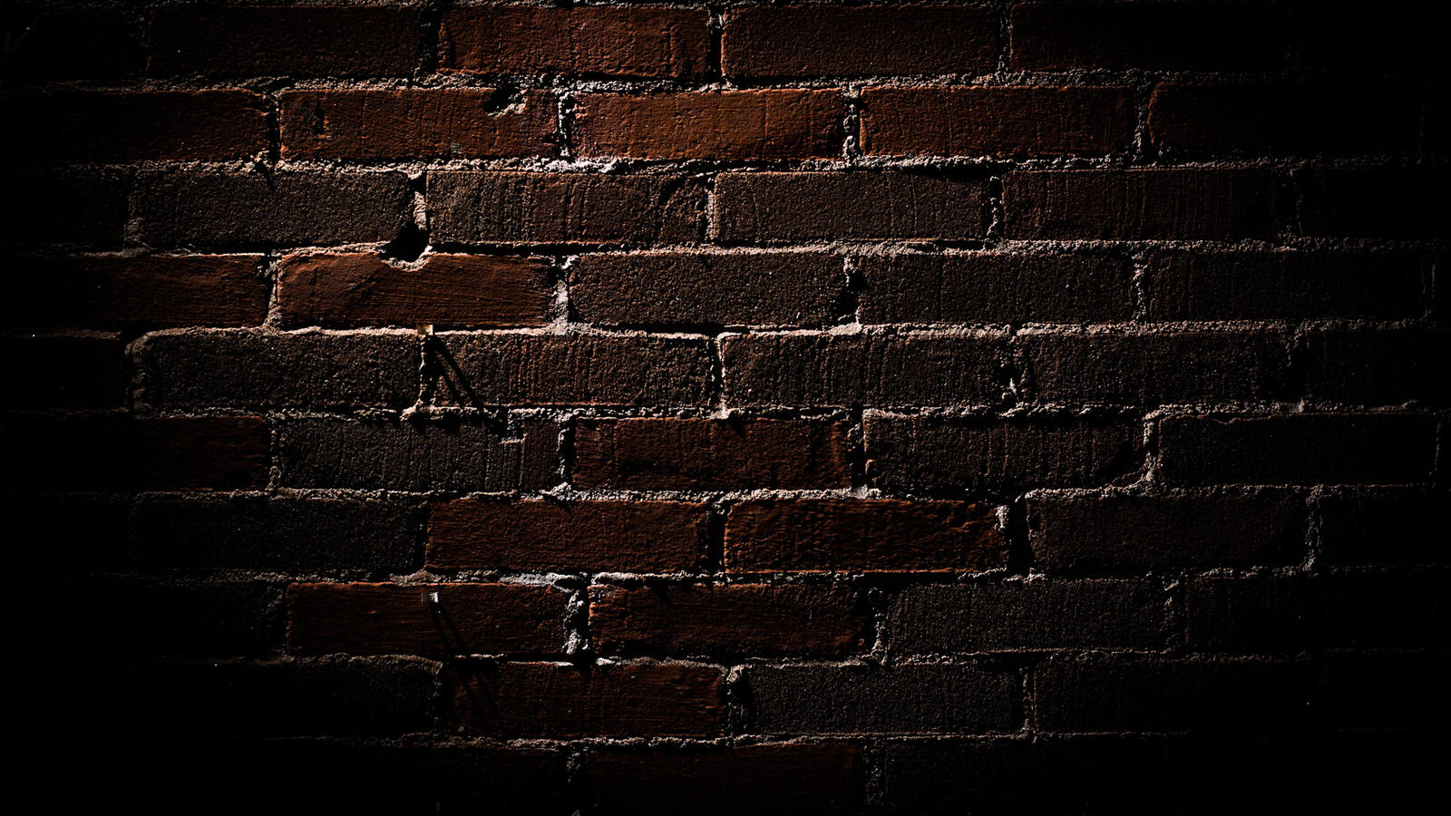 Wallpapers brick temnyy texture on the desktop