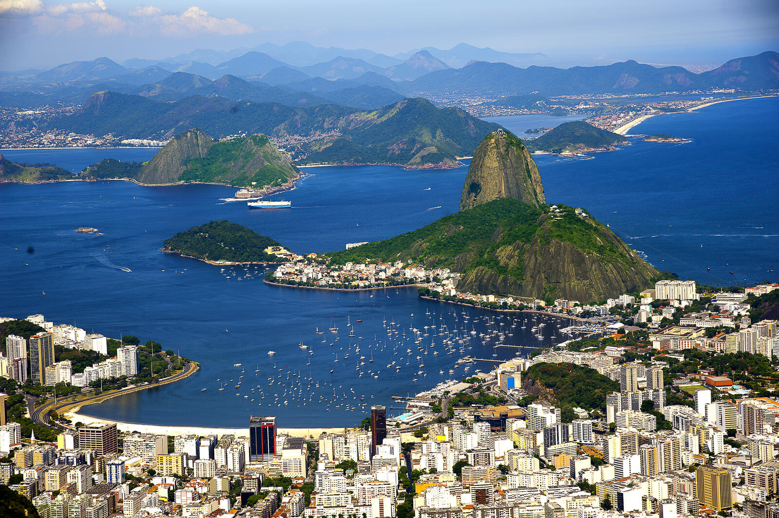 Обои город Рио де Жанейро Бразилия на рабочий стол