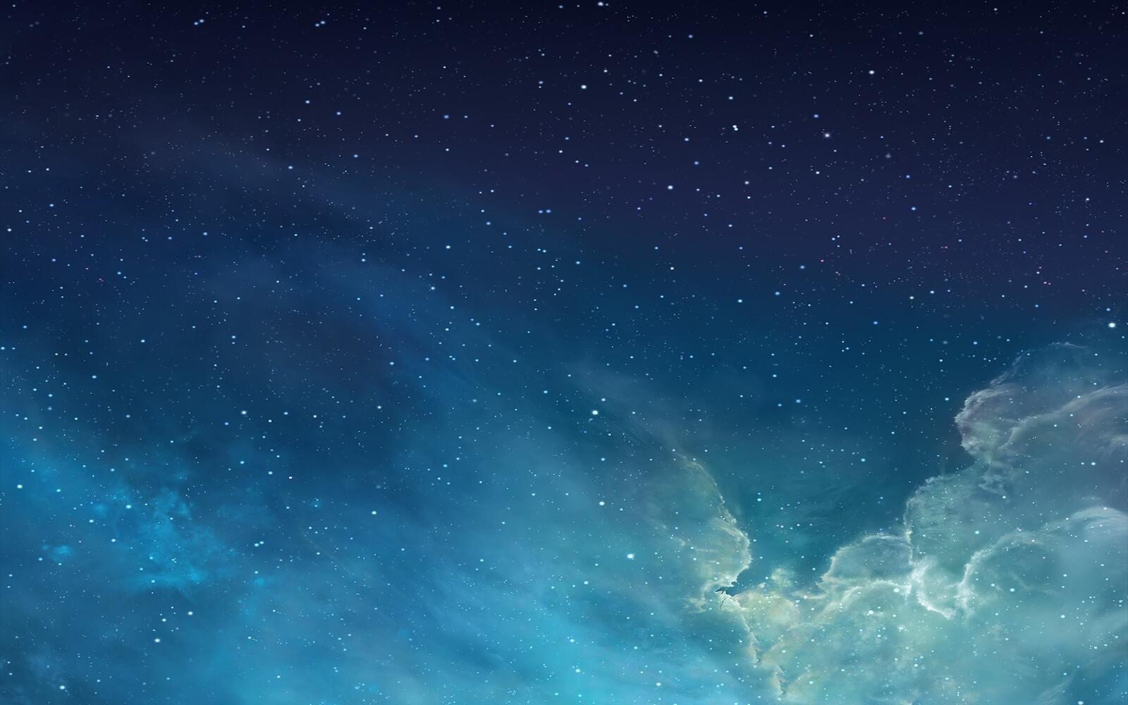 Wallpapers blue sky cloud starry sky on the desktop