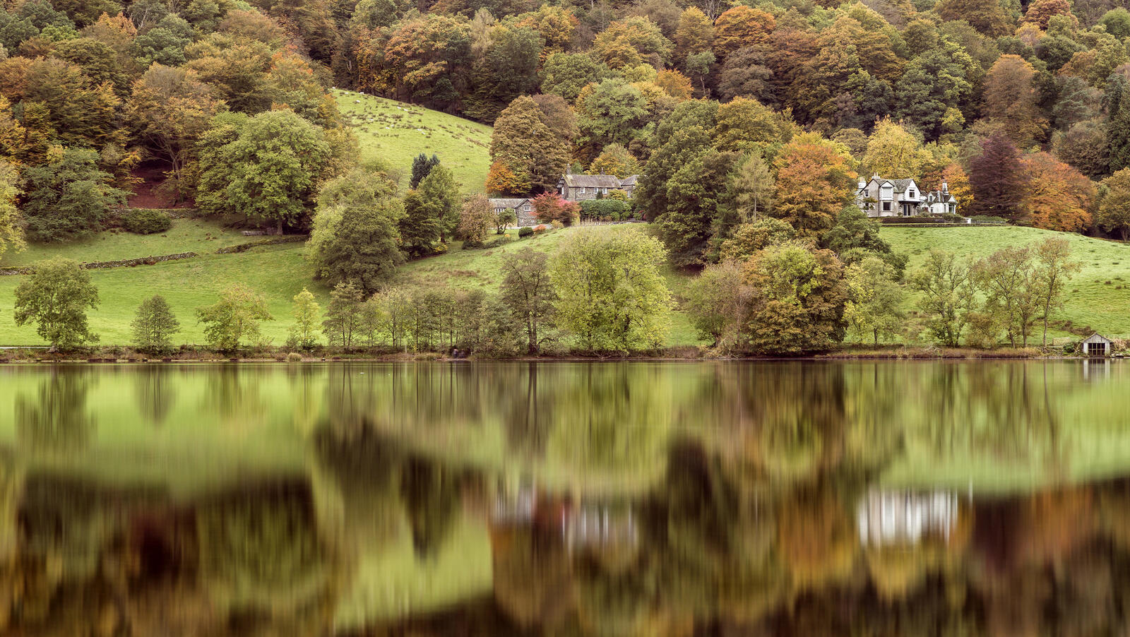 Wallpapers Grasmere Cumbria Lake District on the desktop