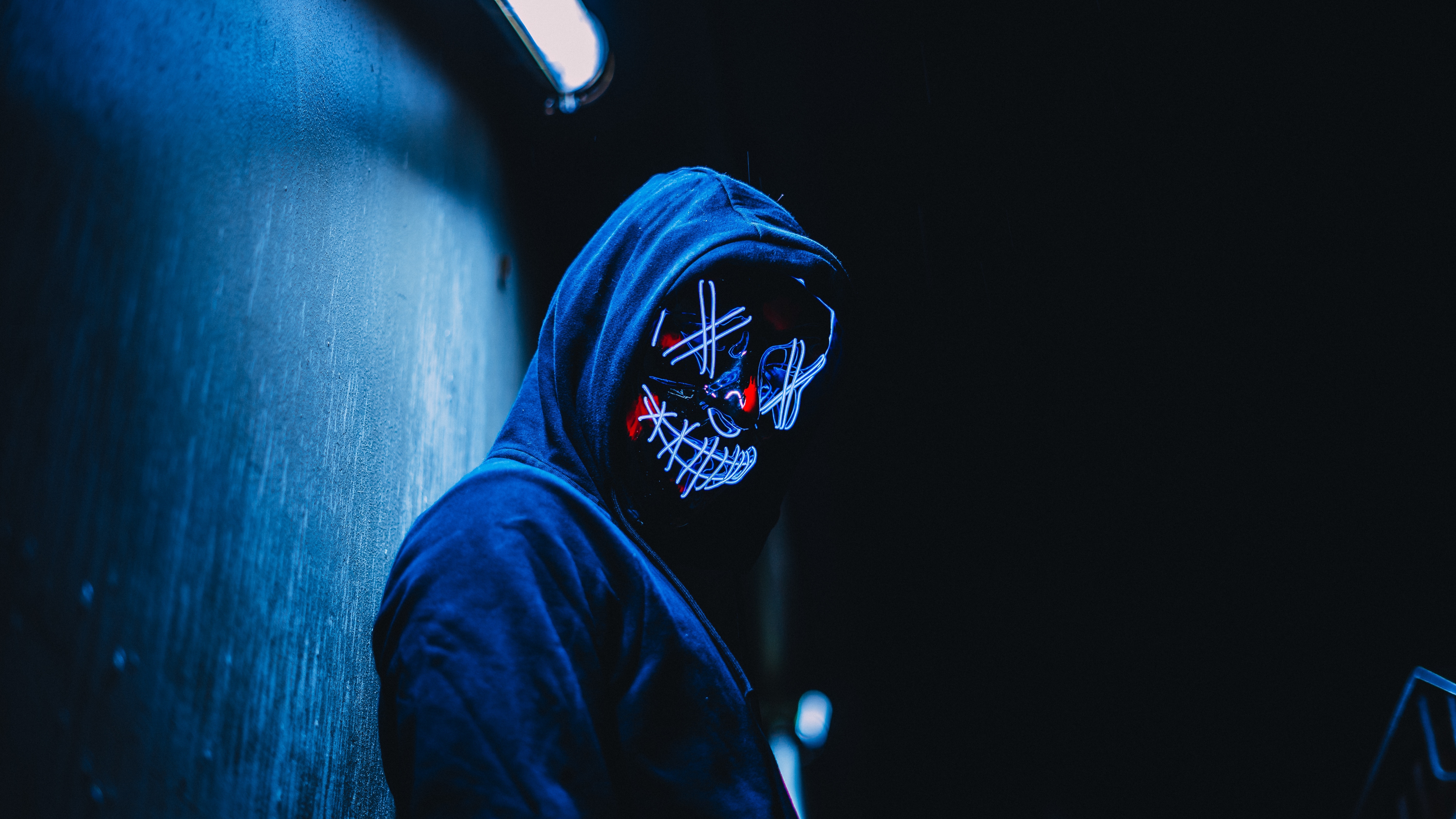 Wallpapers anonymou mask hoodie on the desktop