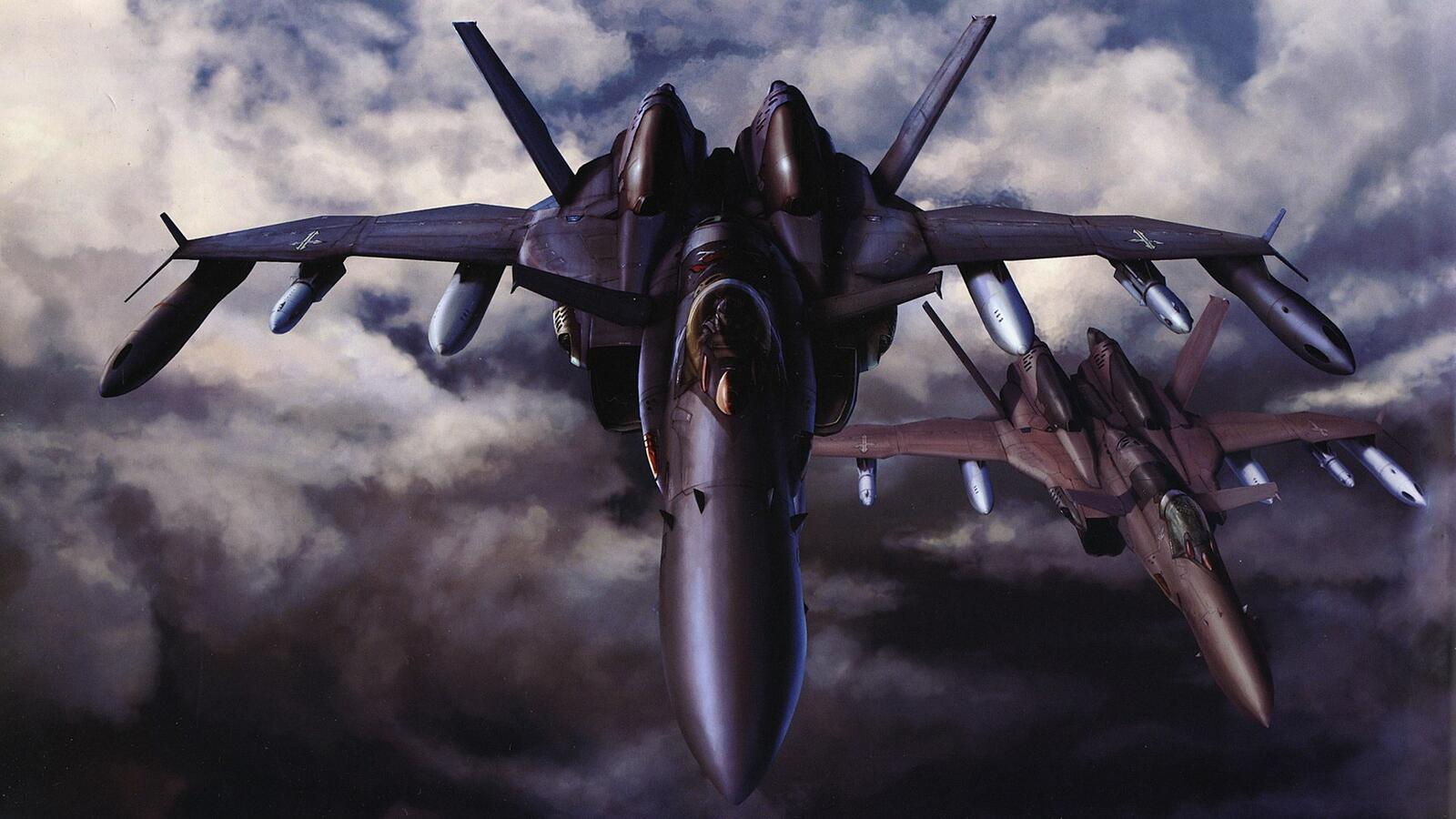 Wallpapers military macross military aircraft on the desktop