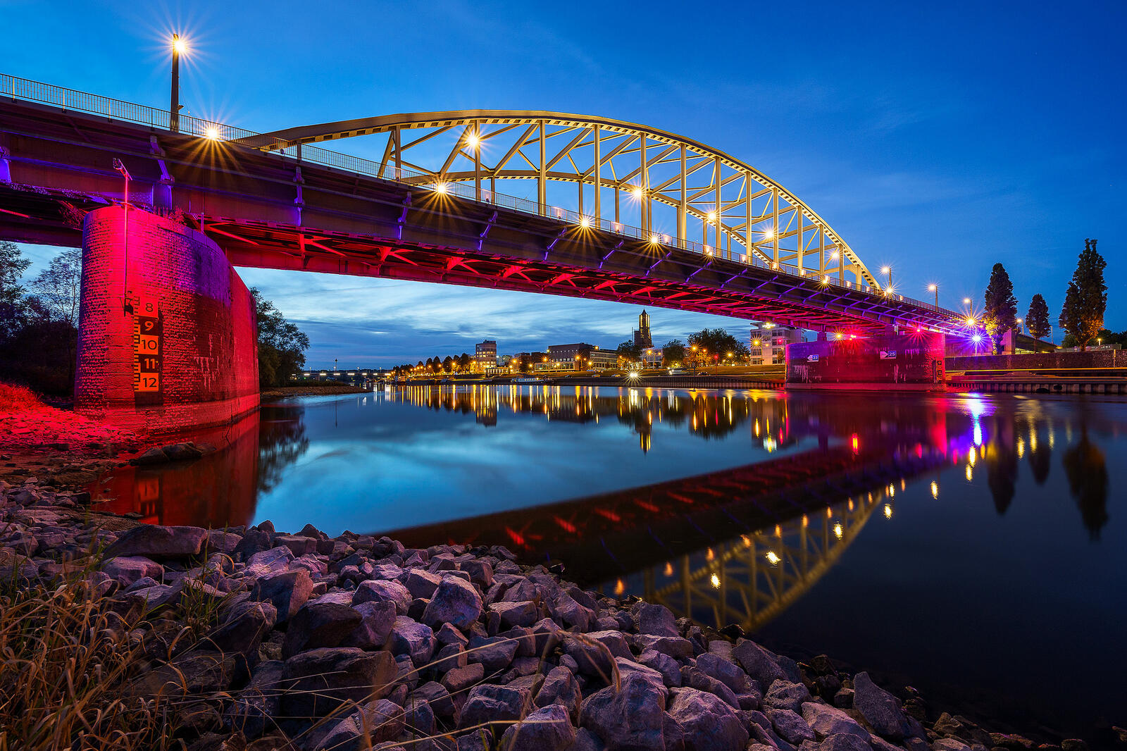 Обои Мост Джона Фроста Арнем Рейнский мост на рабочий стол