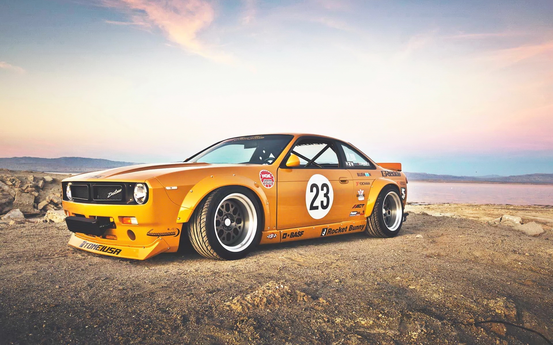 Wallpapers cars nissan 240sx racing on the desktop