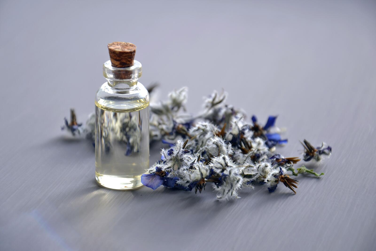 Wallpapers aromatherapy aromatic bottle on the desktop