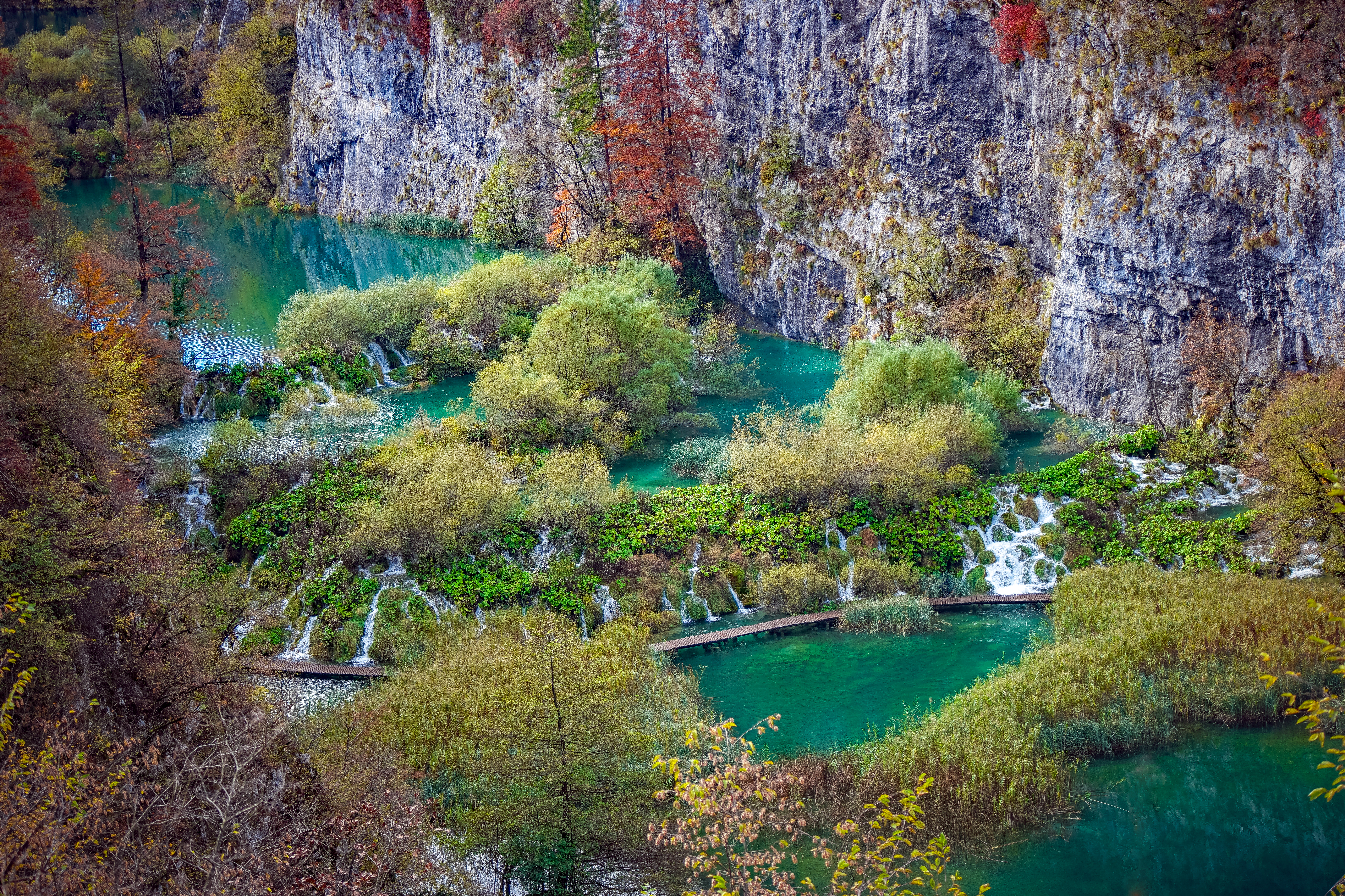Бесплатное фото Река в Хорватии
