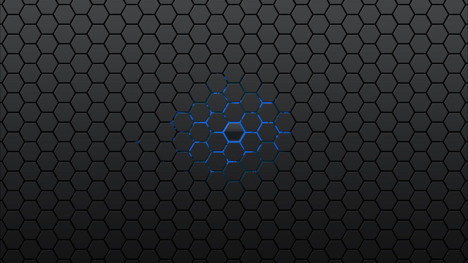 Wallpapers honeycomb temnyy pattern on the desktop