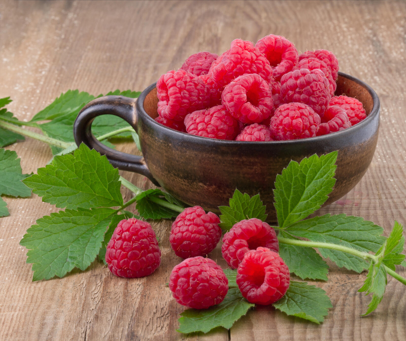 Wallpapers Ripe raspberries delicious berry summer on the desktop