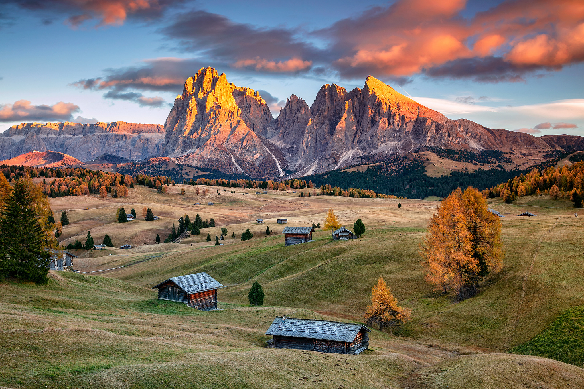 Wallpapers Italy Dolomites South Tyrol on the desktop