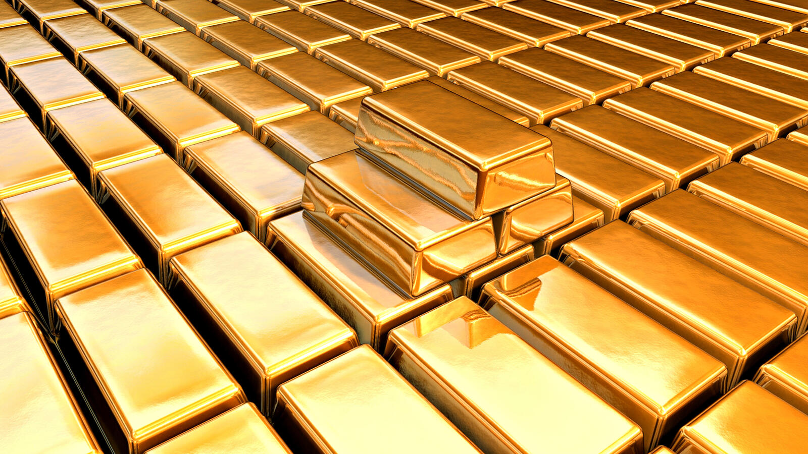 Wallpapers metal gold bullion on the desktop