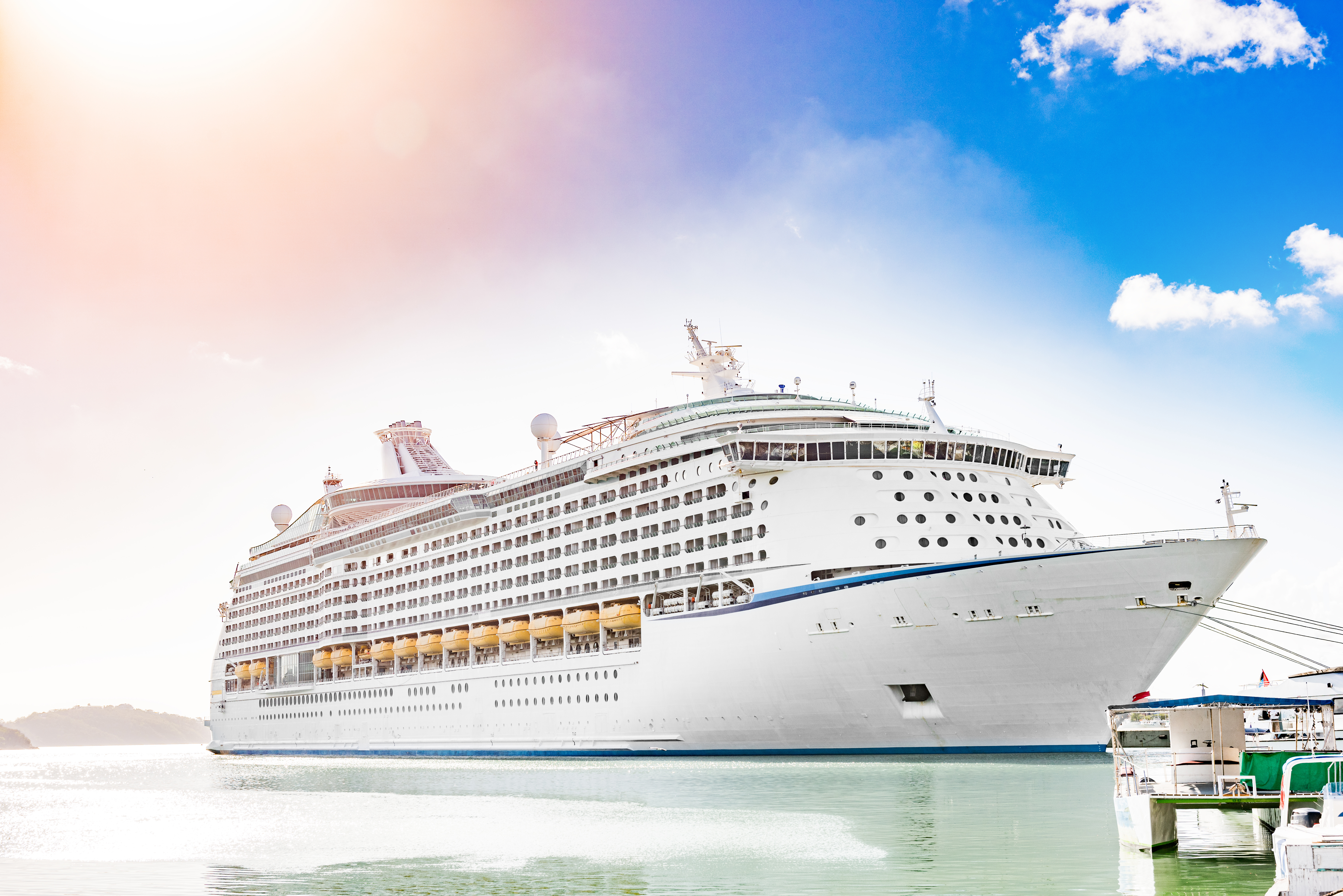 A large cruise ship · free photo
