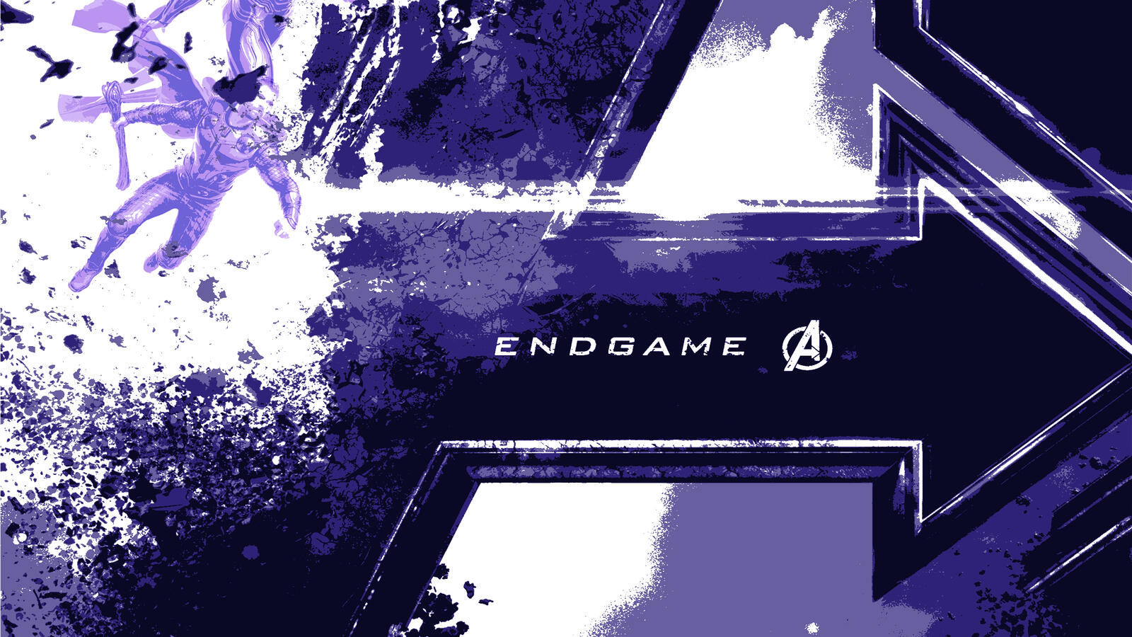 Wallpapers Avengers End Game Logo Movies on the desktop