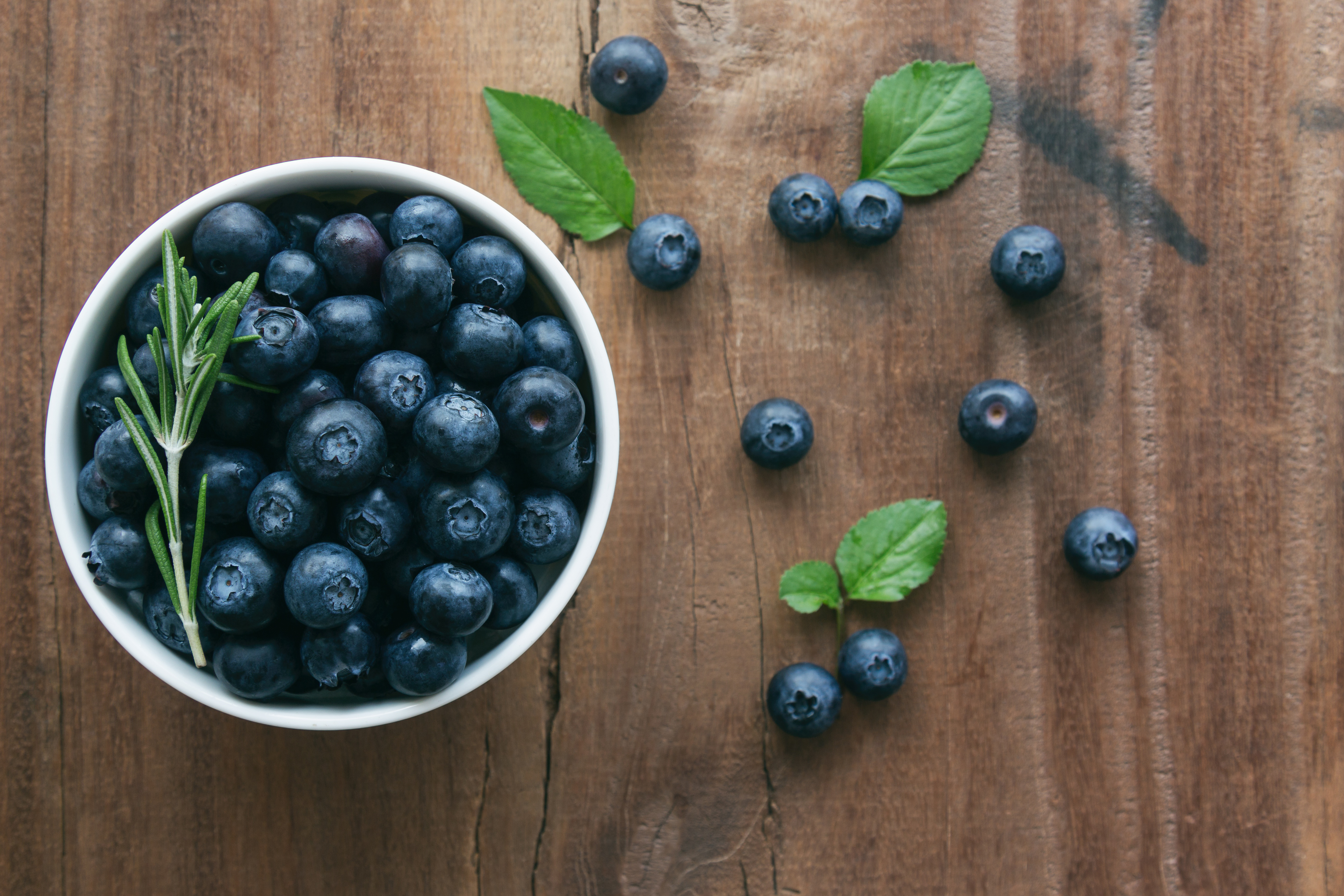 Free photo Tasty blueberries