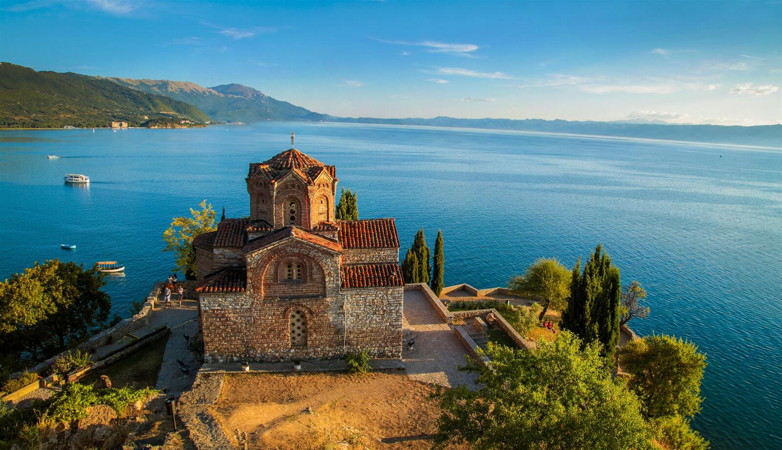免费照片奥赫里德湖，马其顿
