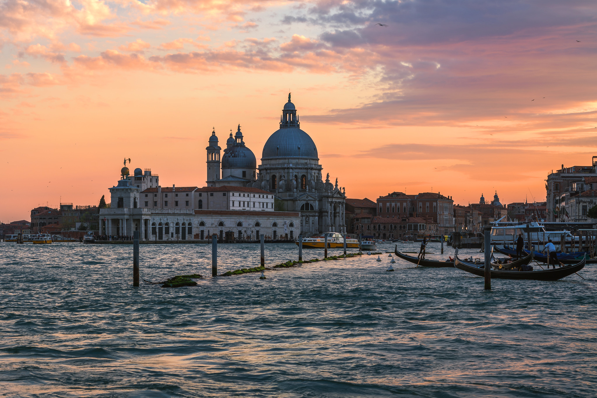 Фото бесплатно Венеция, Италия, вечер