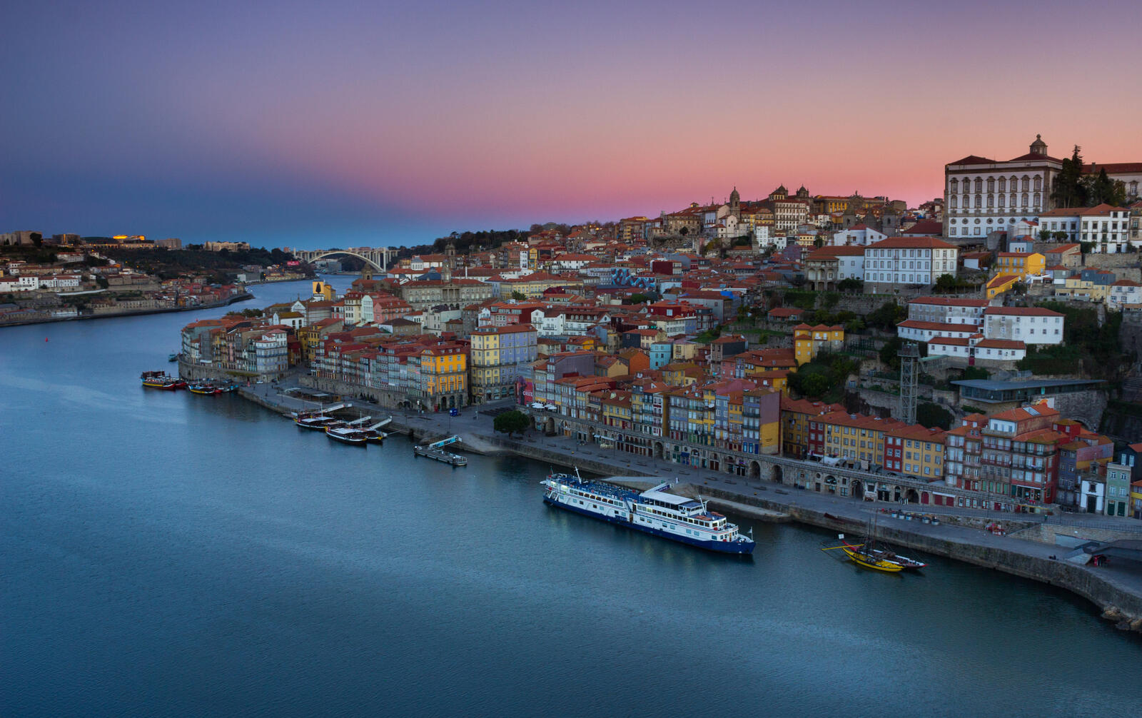 Wallpapers Porto Portugal sunset on the desktop
