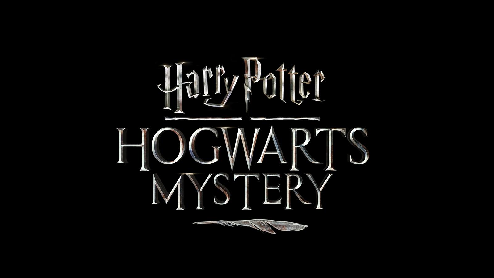 Wallpapers harry potter hogwarts mystery game logo on the desktop