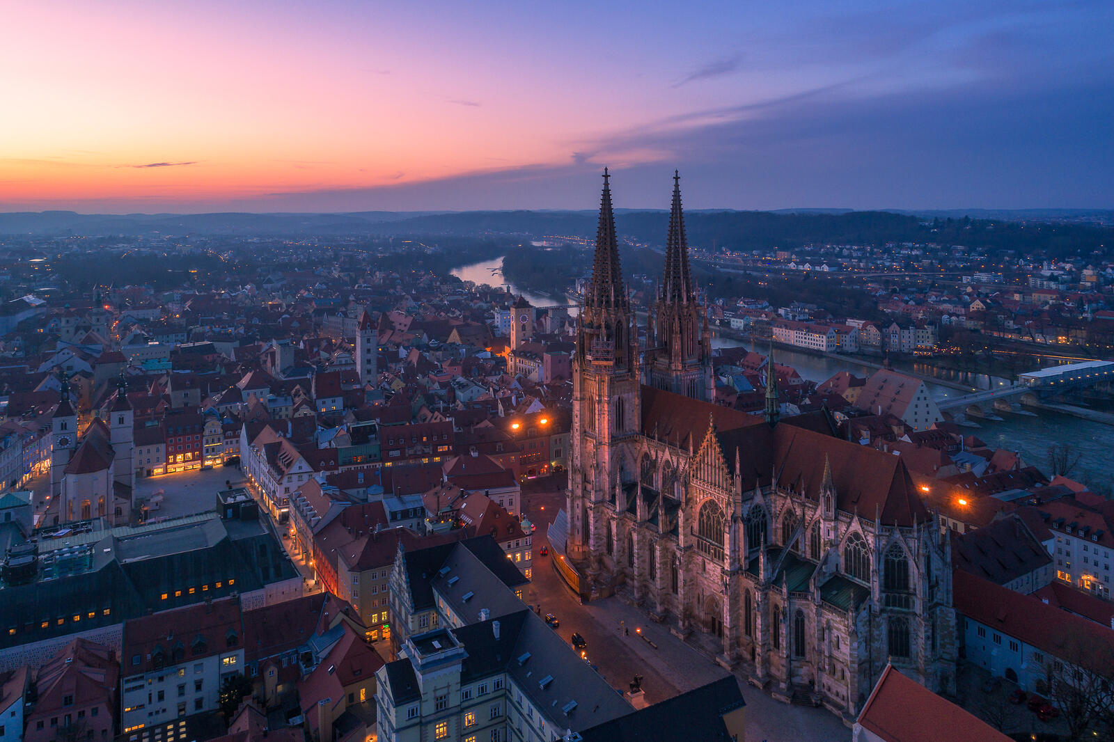 Обои Regensburg Germany город на рабочий стол