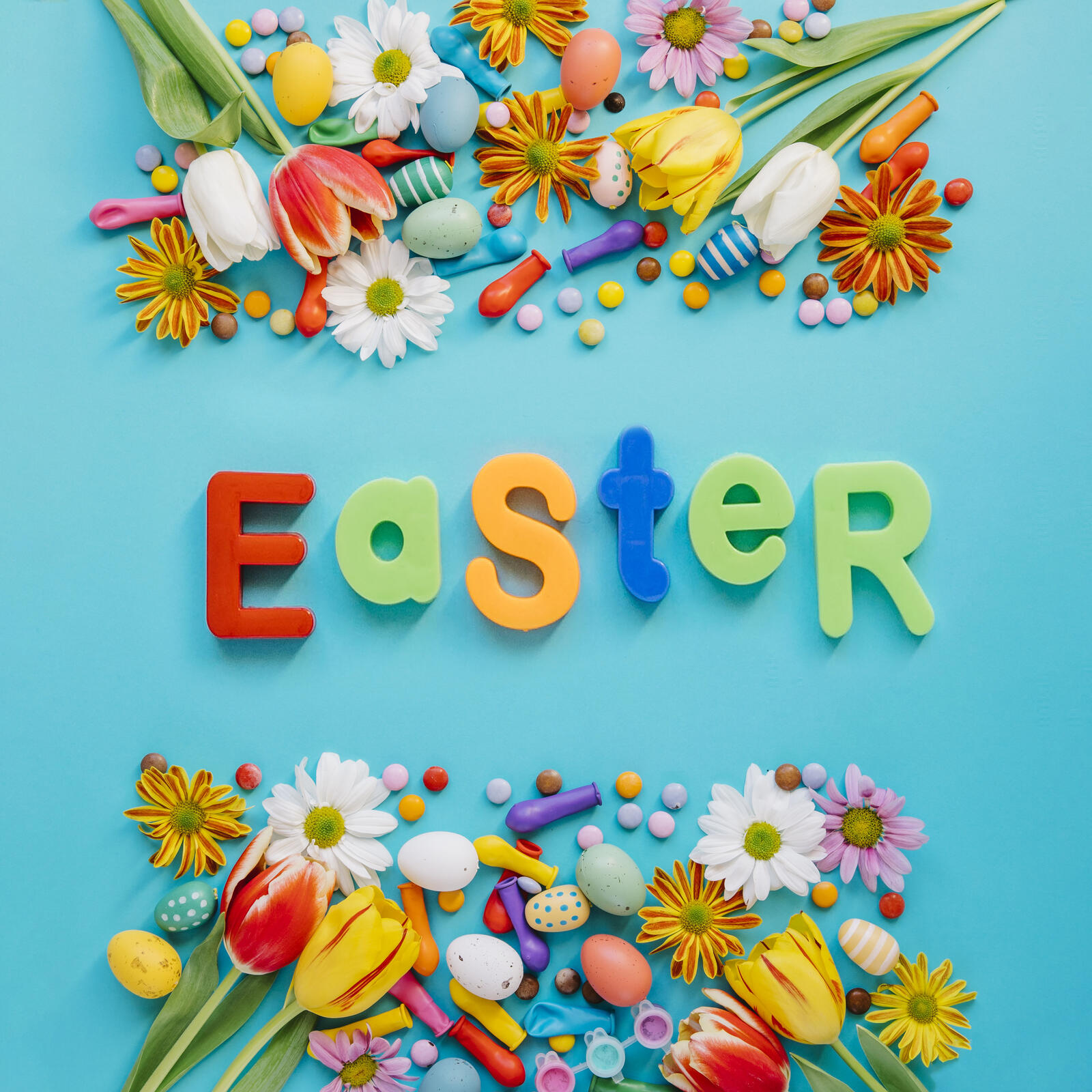 Wallpapers Easter eggs Easter wallpaper verily risen on the desktop