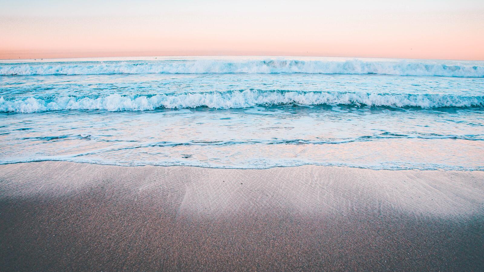 Бесплатное фото Песочный берег на море