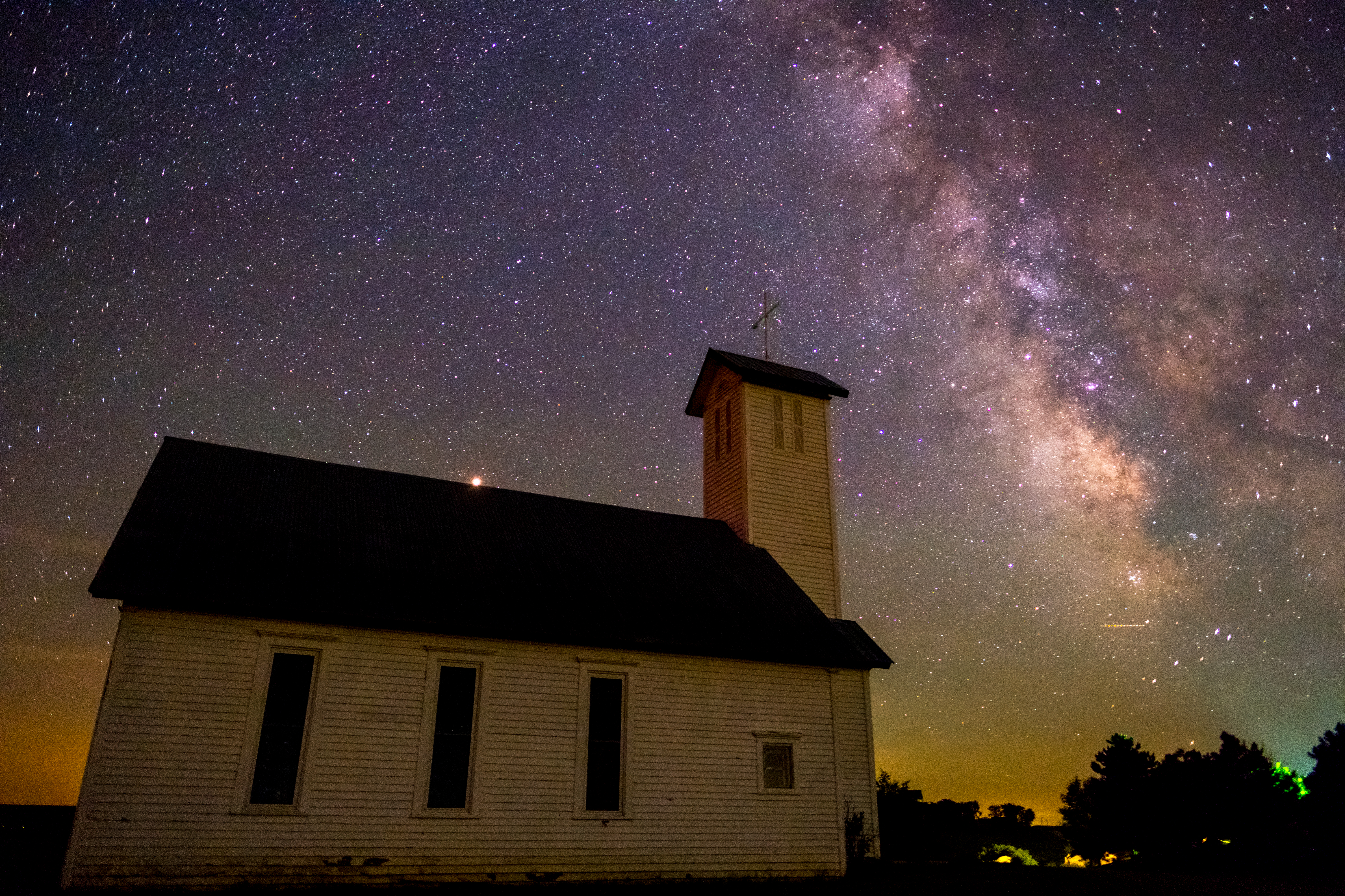 Фото Исландия звездное небо ночь - бесплатные картинки на Fonwall