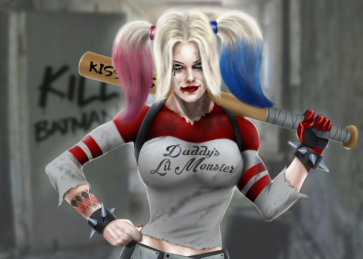 Harley Quinn superhero