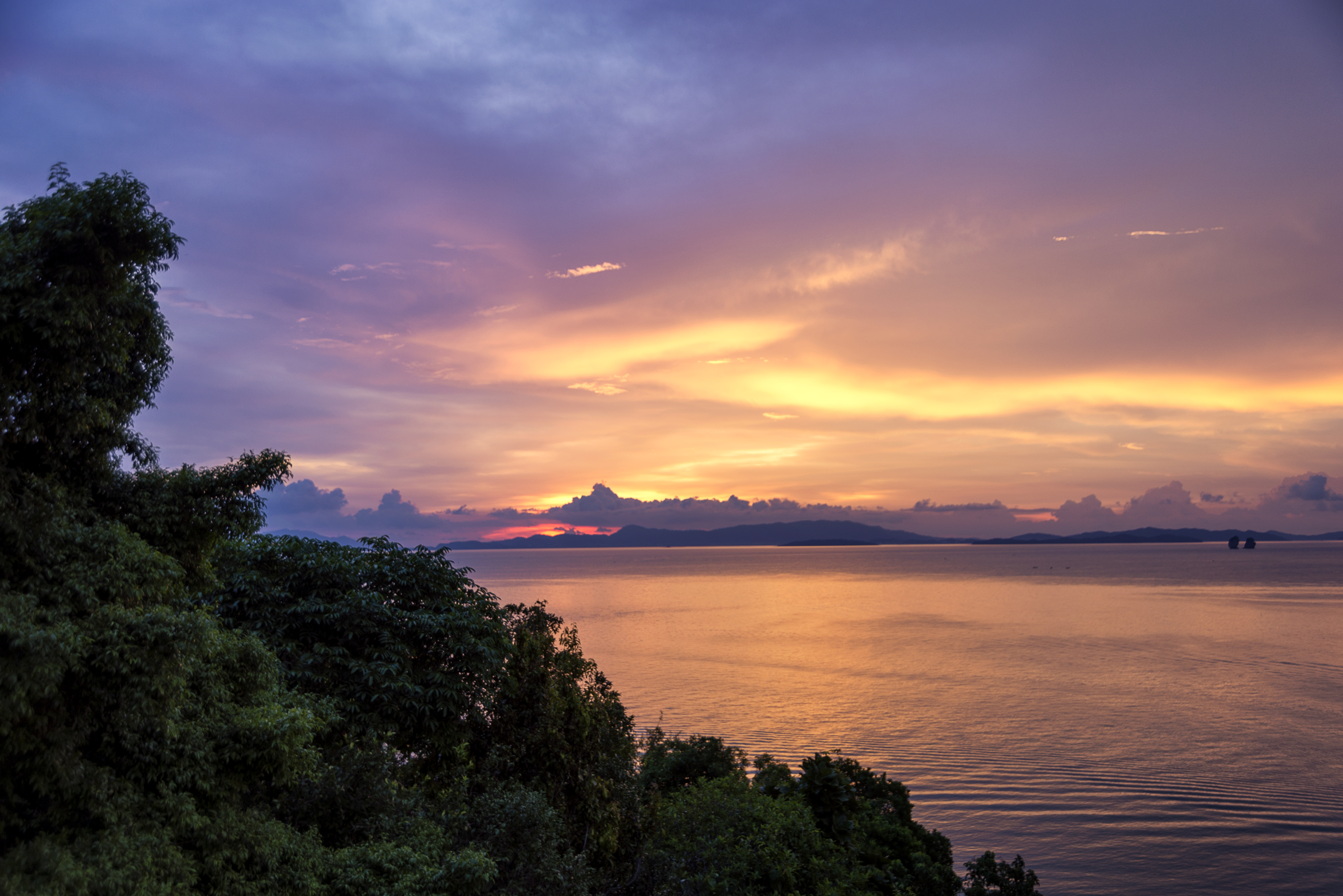 Фото бесплатно Таиланд, пляж, закат солнца
