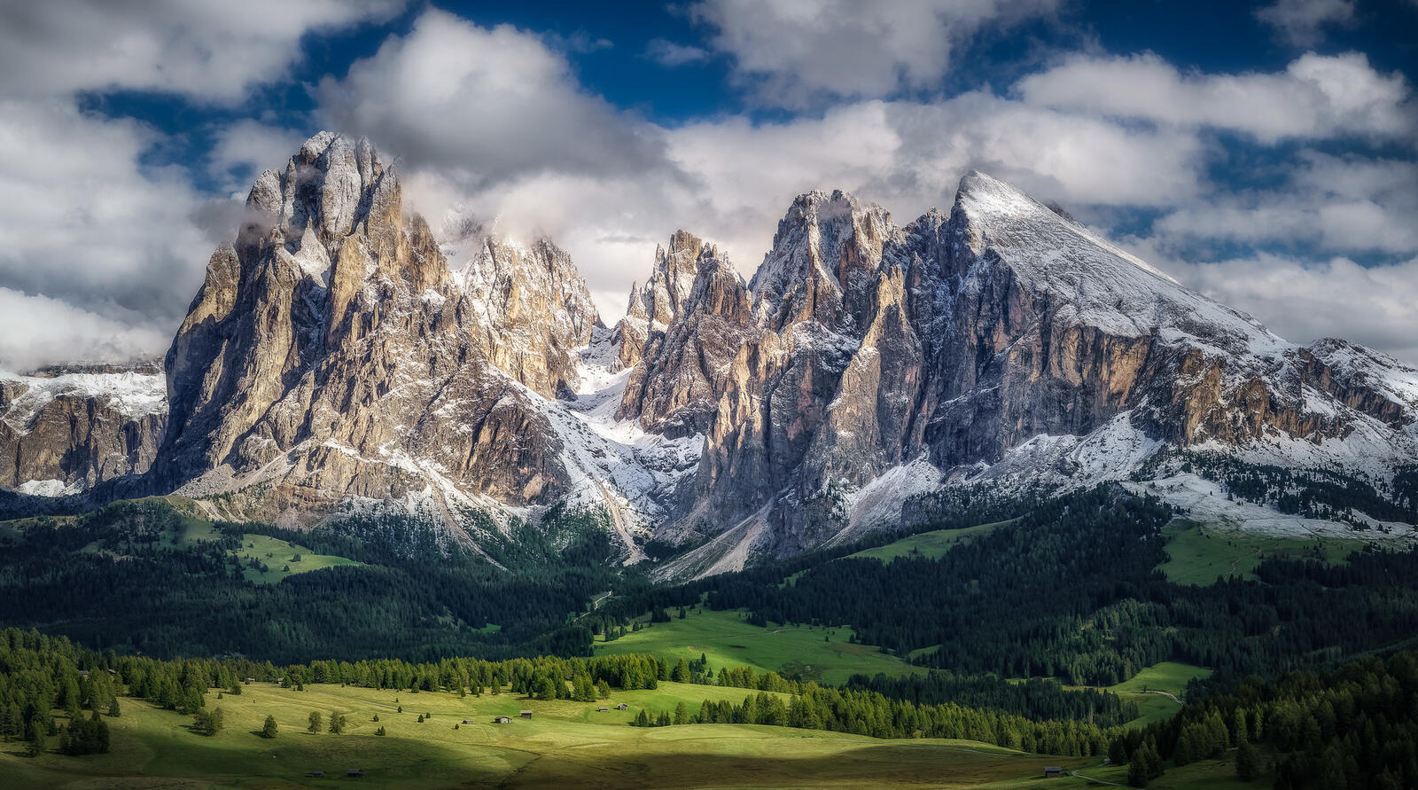 Wallpapers Seiser Alm Dolomites Italy on the desktop