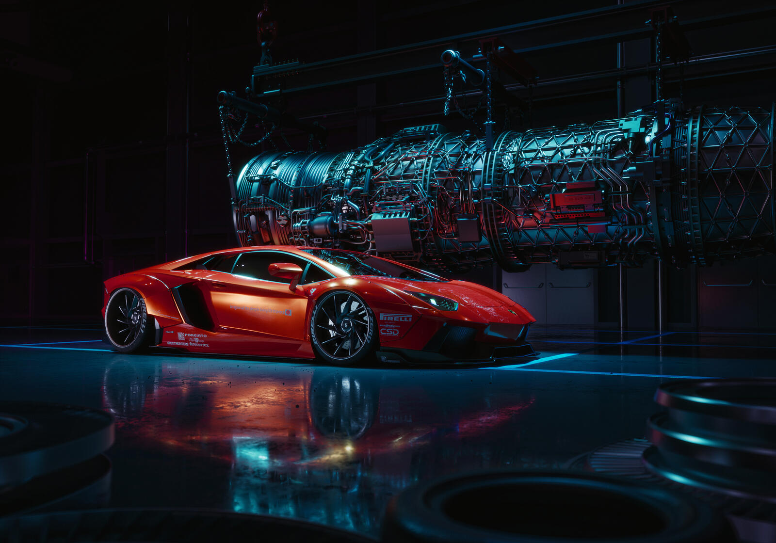 Wallpapers Lamborghini Aventador lamborghini behance on the desktop