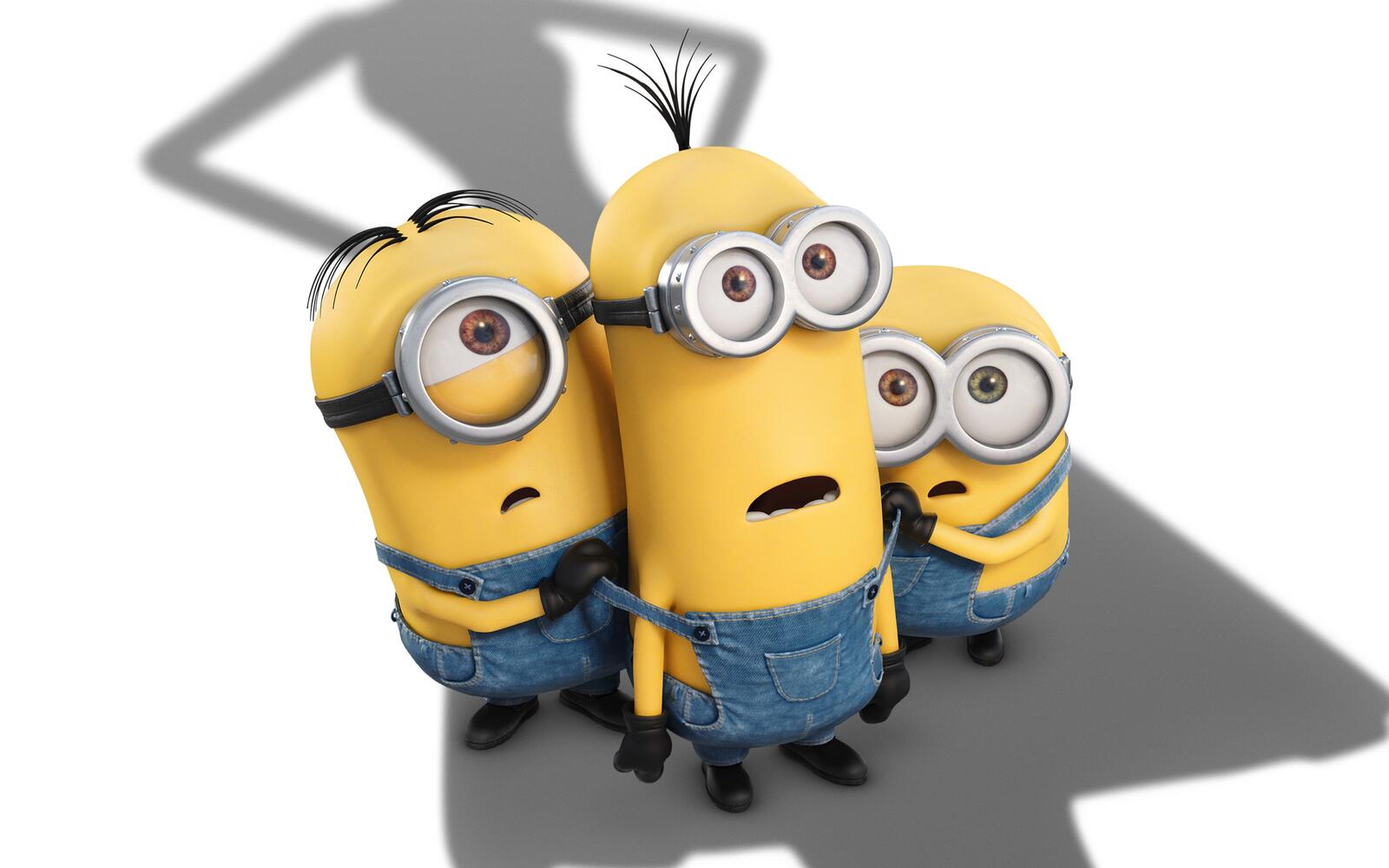 Wallpapers Minions movies funny on the desktop