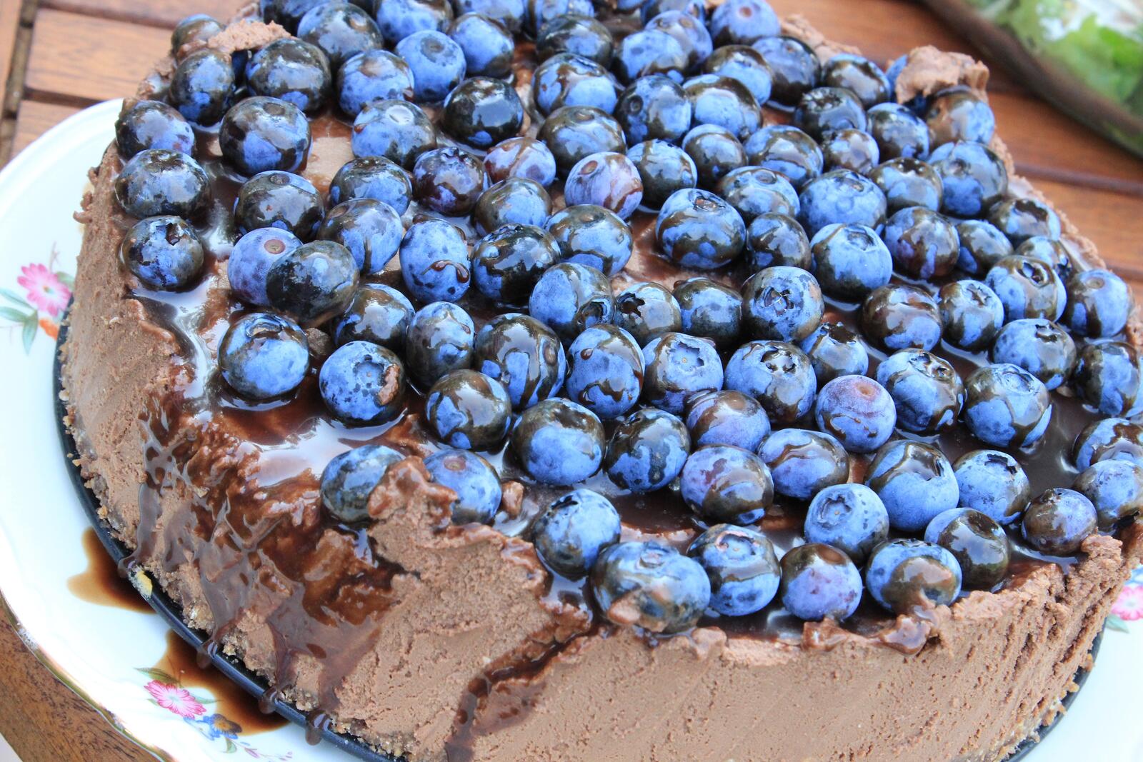 桌面上的壁纸蓝莓 芝士蛋糕 糖果