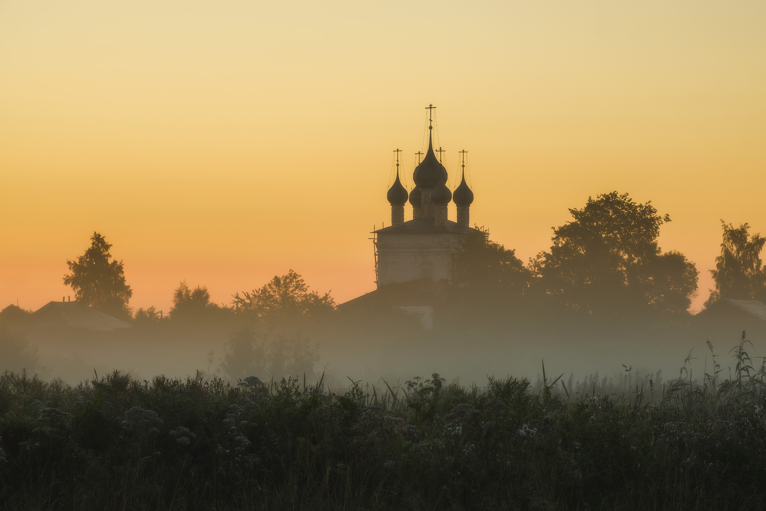 Бесплатное фото Церковь Николая Чудотворца в Угодичах