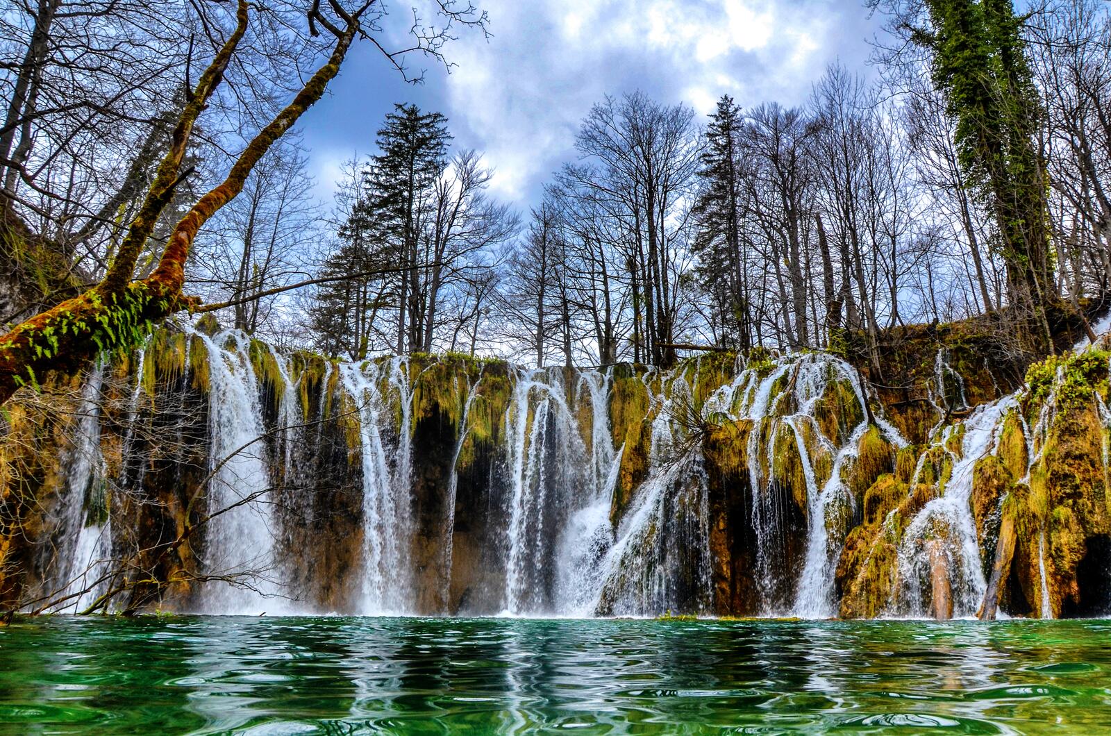 Wallpapers croatia waterfall Croatia landscapes on the desktop