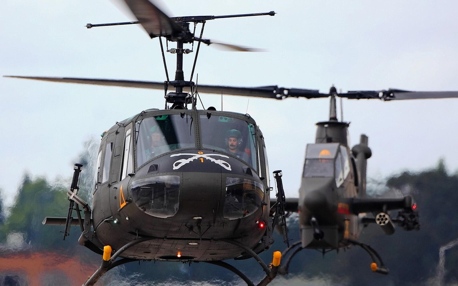 Обои авиация вертолетов военных на рабочий стол