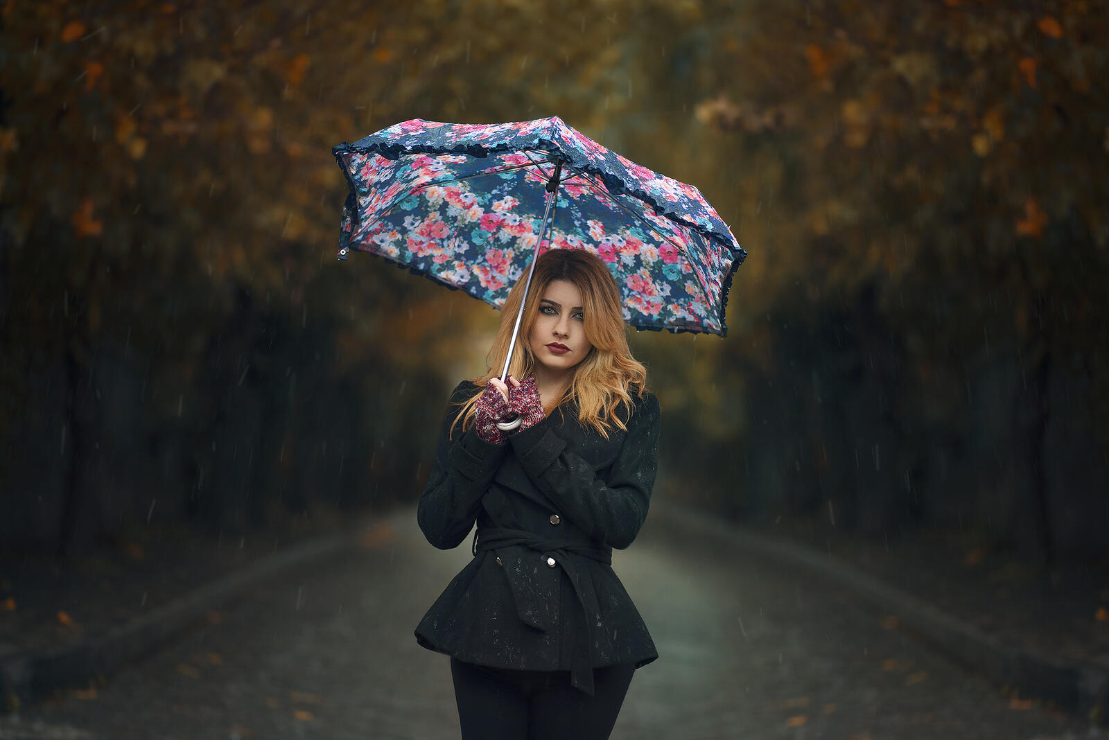 Wallpapers girl with umbrella sexy girl beauty on the desktop