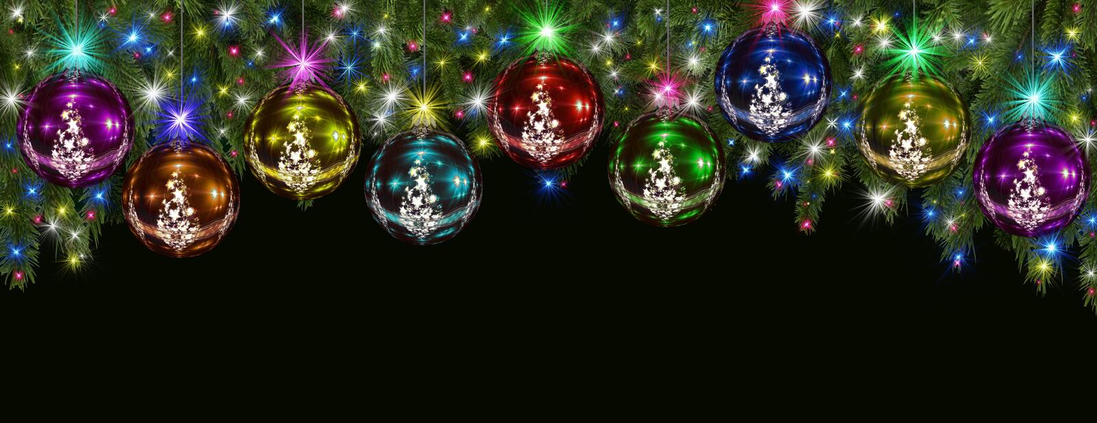 Wallpapers decoration Christmas Wallpaper new year on the desktop