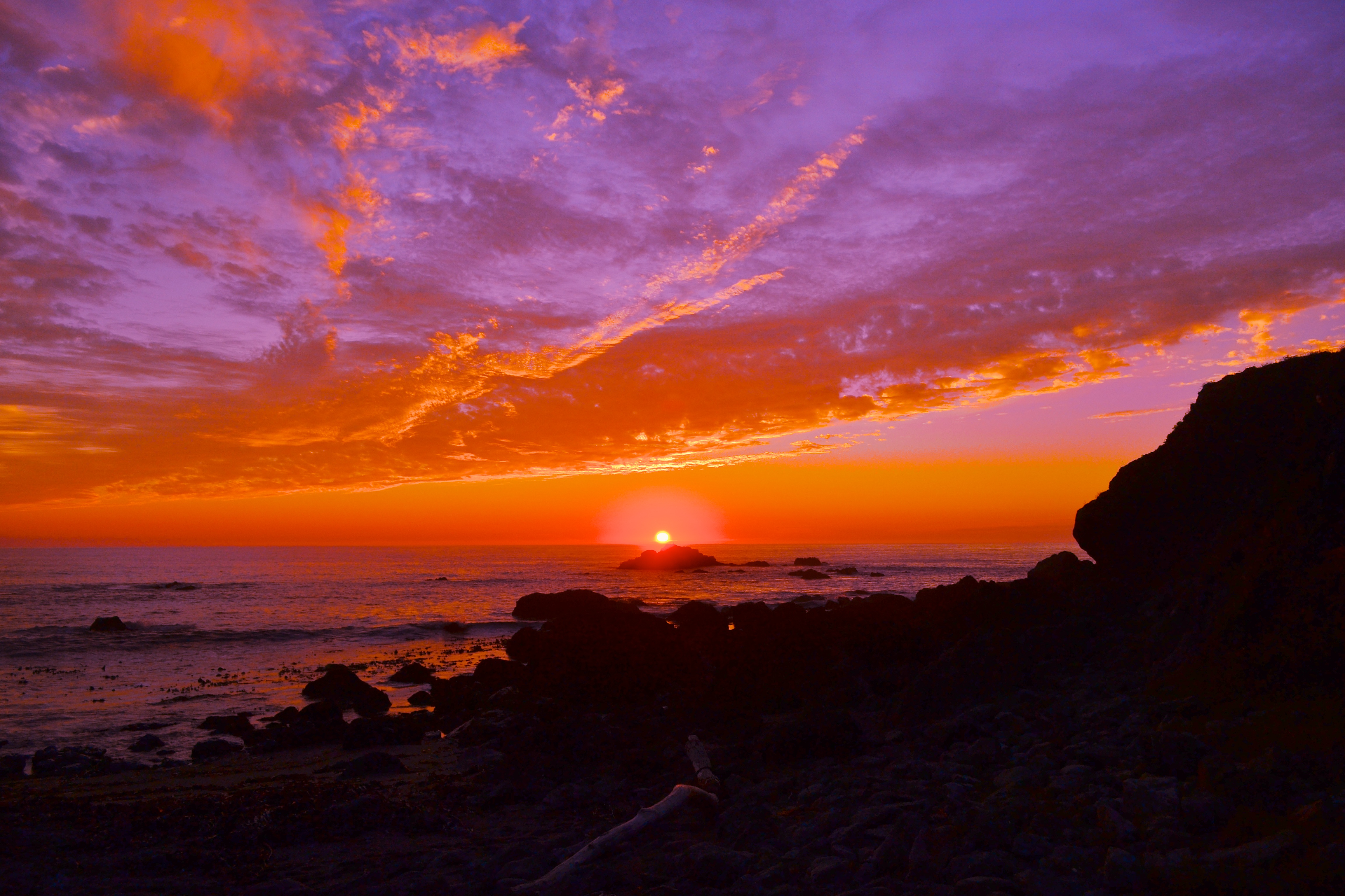 Фото бесплатно пейзаж, Национальный парк Сонома побережье, небо