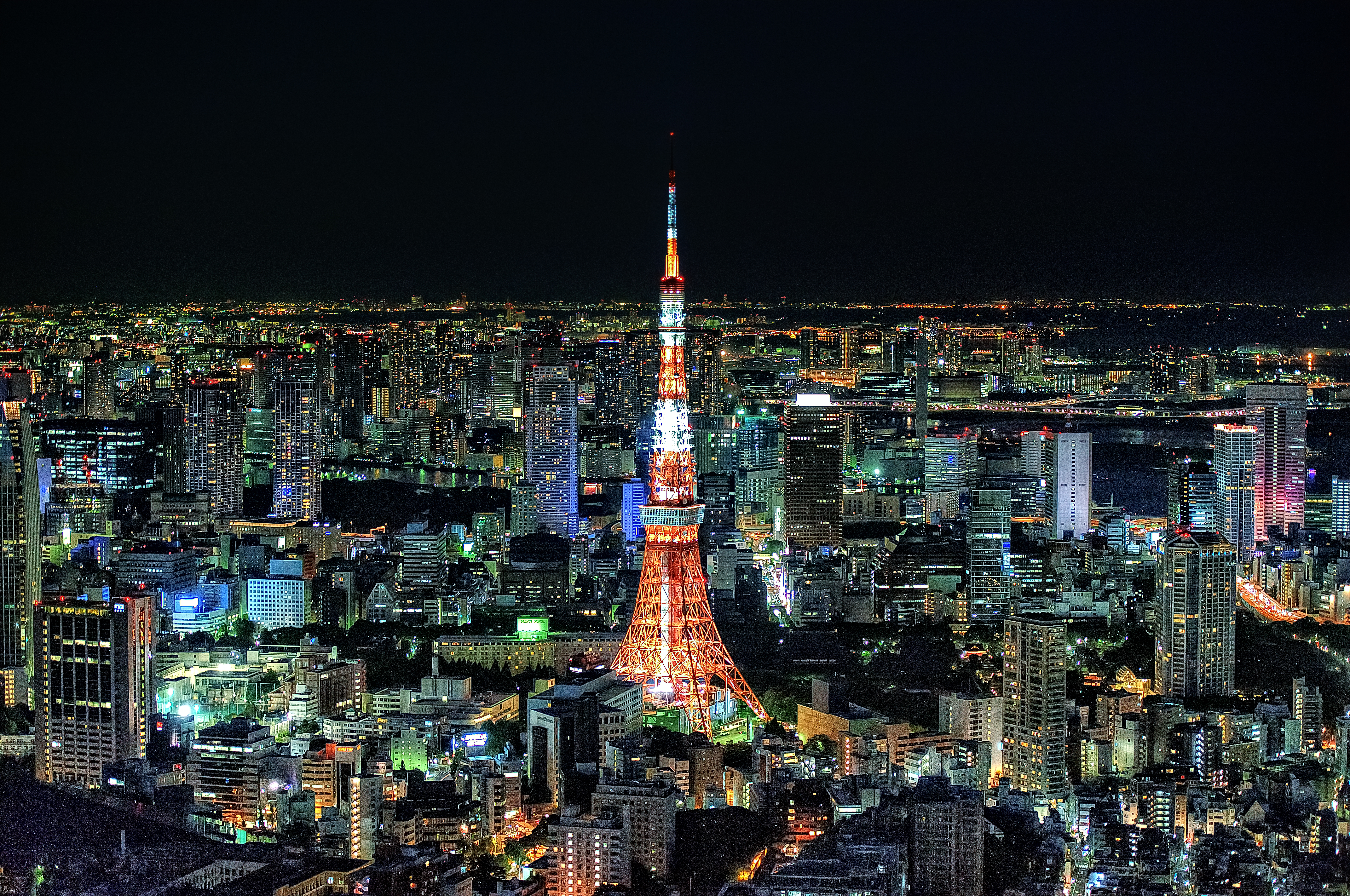Бесплатное фото Японская телевизионная башня