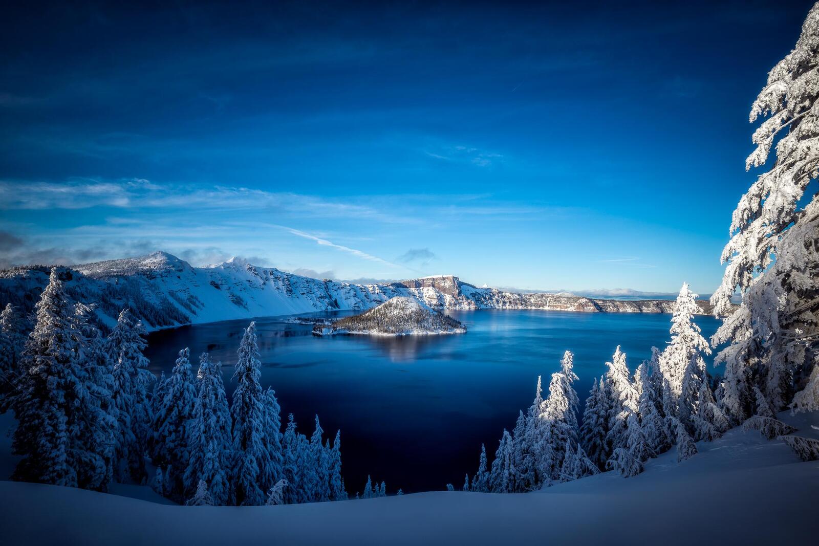 Wallpapers Crater Lake Southern Oregon Crater Lake National Park on the desktop