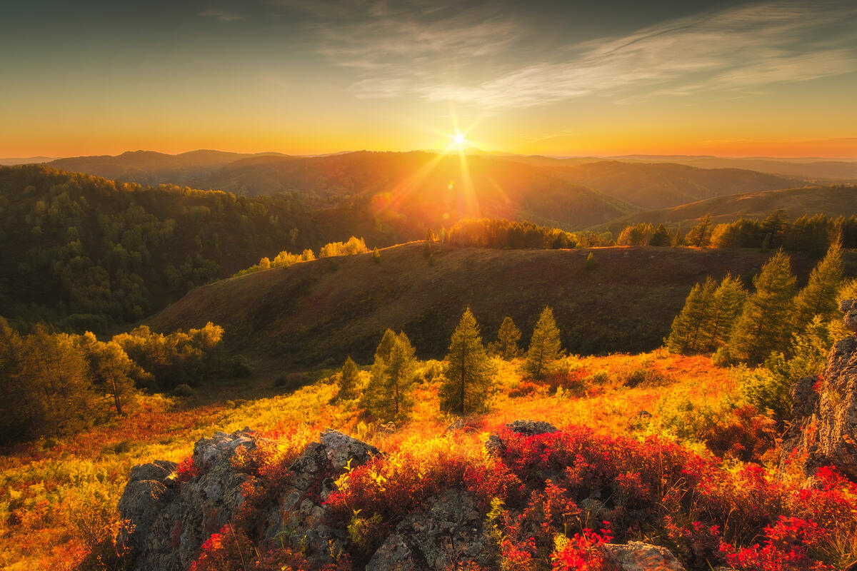 Осенний солнечный Алтай